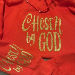 Ladies Red Hoodie